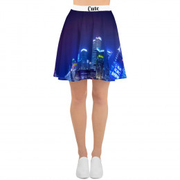 Skater Skirt - City Blue
